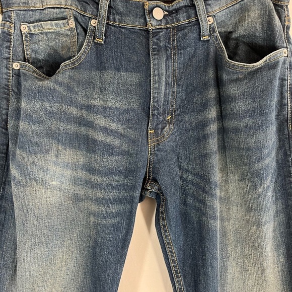 Levis 559 Relaxed Straight Men's Jeans Medium Wash Size 33x32 - Picture 7 of 9